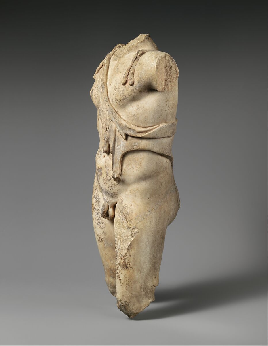 Marble statuette of young Dionysos, Marble, Roman