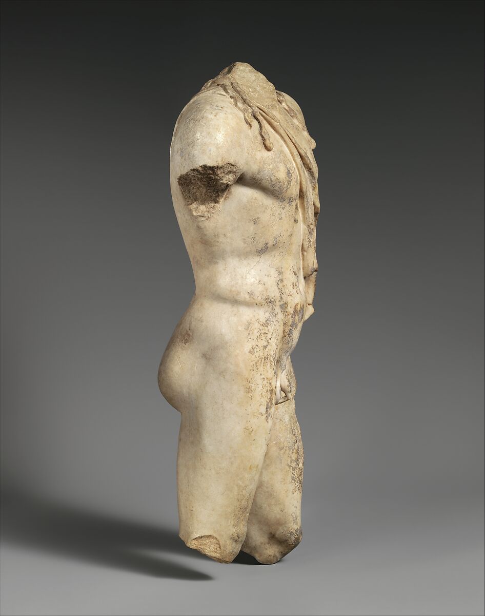 Marble statuette of young Dionysos, Marble, Roman