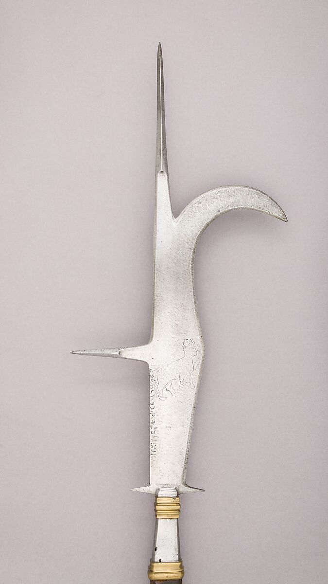 Roncone, Steel, wood, brass, Italian