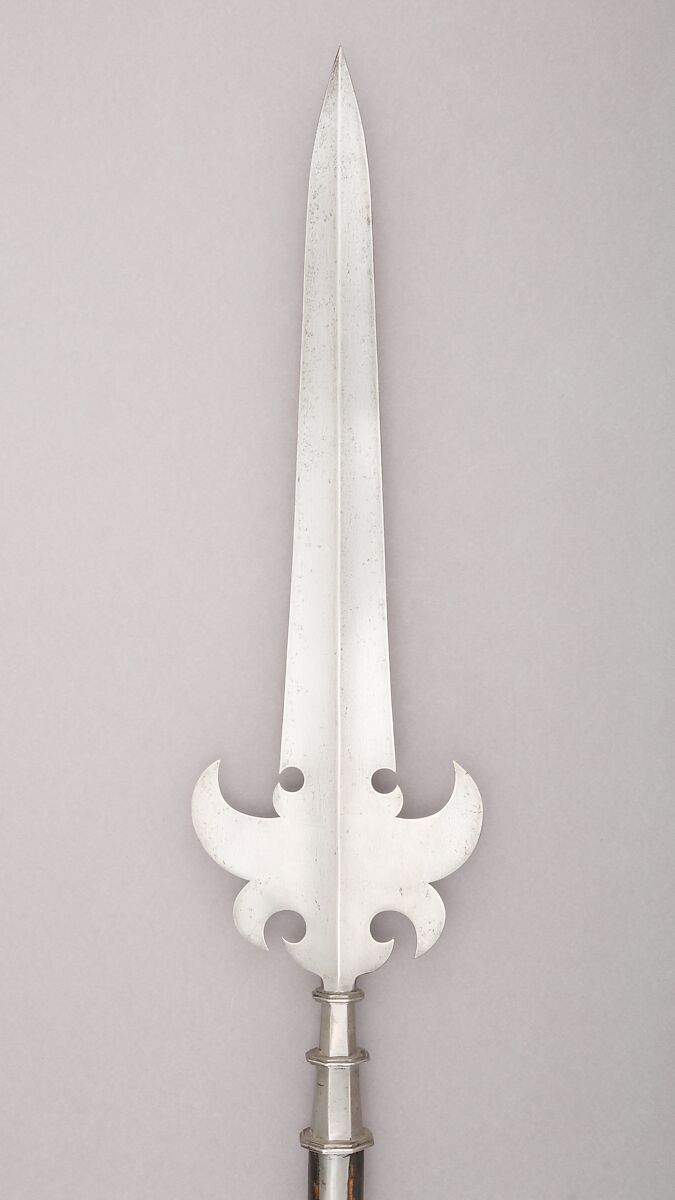 Partisan, Steel, wood, German, Saxony