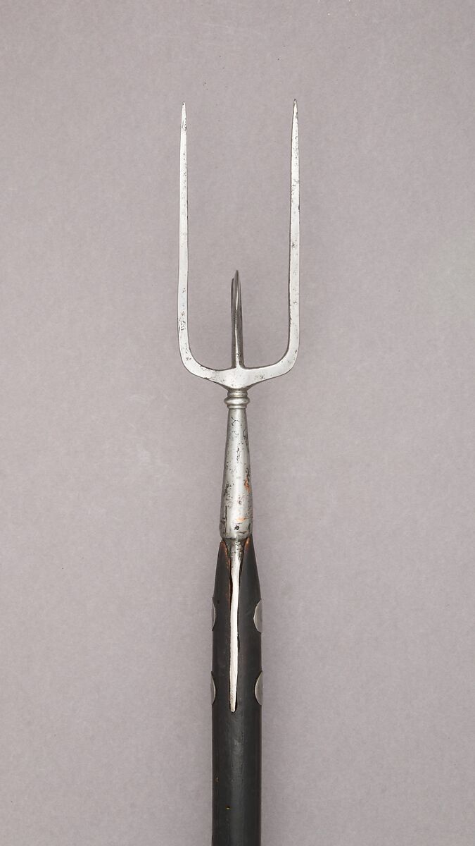 Military Fork, Steel, wood (ash), French