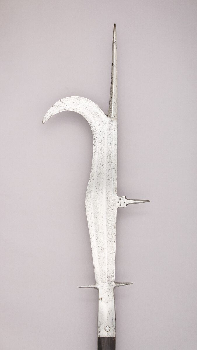 Guisarme, Steel, wood, Italian