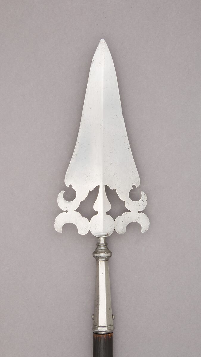 Spontoon, Steel, wood (ash), Italian