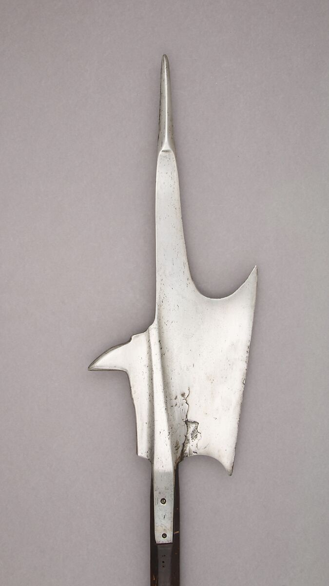 Halberd, Steel, wood (oak), iron, Swiss