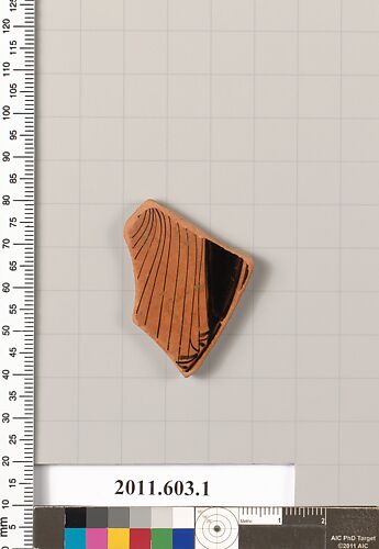 Fragment of a terracotta kylix
