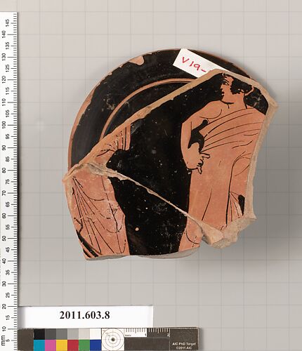 Fragment of a terracotta kylix