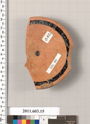 Fragment of a terracotta kylix