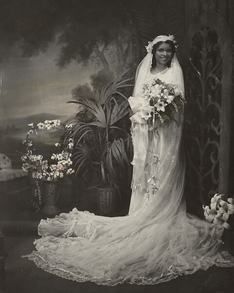 [Bride], James Van Der Zee (American, Lenox, Massachusetts 1886–1983 Washington, D.C.), Gelatin silver print 