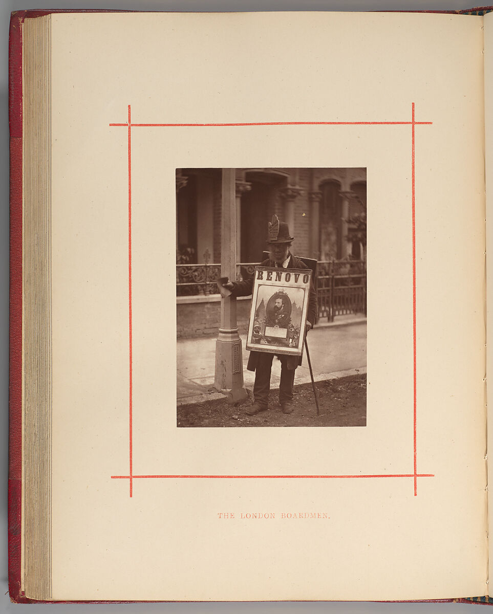 Street Life in London. With Permanent Photographic Illustrations Taken from Life Expressly For This Publication, John Thomson (British, Edinburgh, Scotland 1837–1921 London), Woodburytypes