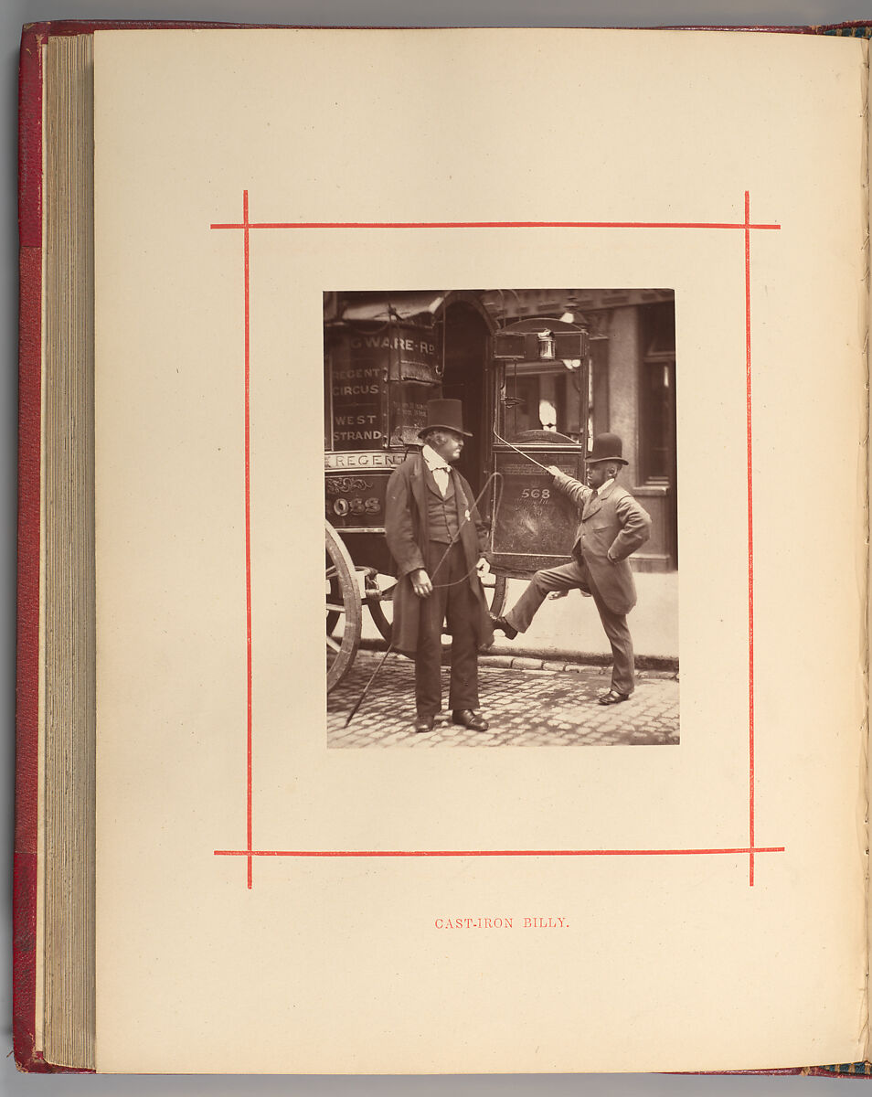 Street Life in London. With Permanent Photographic Illustrations Taken from Life Expressly For This Publication, John Thomson (British, Edinburgh, Scotland 1837–1921 London), Woodburytypes