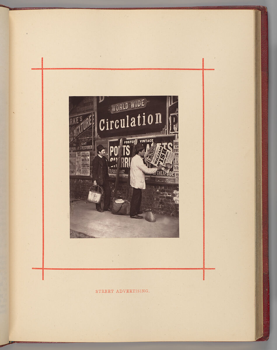 Street Life in London. With Permanent Photographic Illustrations Taken from Life Expressly For This Publication, John Thomson (British, Edinburgh, Scotland 1837–1921 London), Woodburytypes
