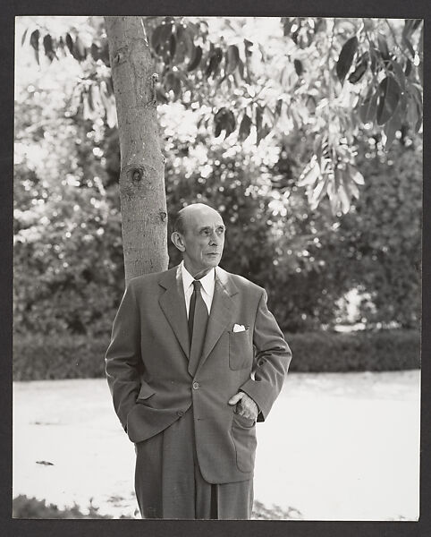 Arnold Schoenberg, Hollywood, George Platt Lynes (American, East Orange, New Jersey 1907–1955 New York), Gelatin silver print 