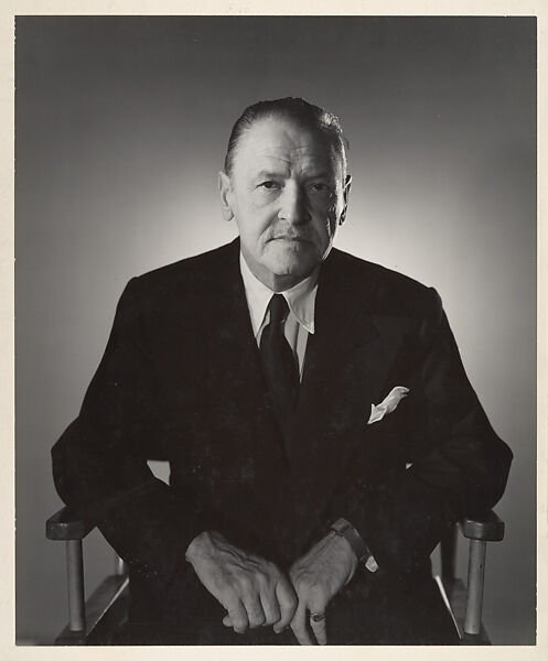 W. Somerset Maugham, George Platt Lynes (American, East Orange, New Jersey 1907–1955 New York), Gelatin silver print 