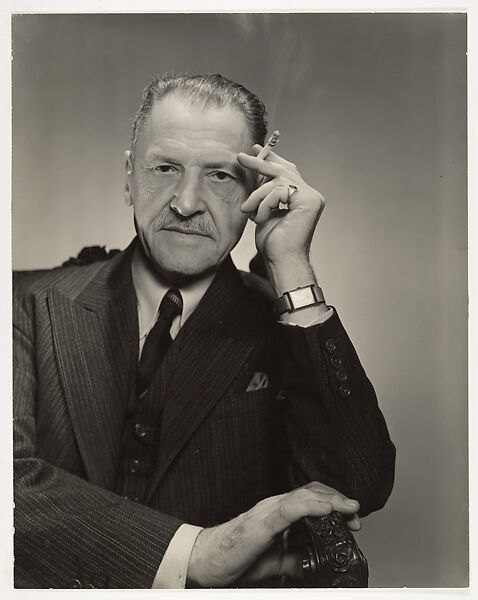 W. Somerset Maugham, George Platt Lynes (American, East Orange, New Jersey 1907–1955 New York), Gelatin silver print 