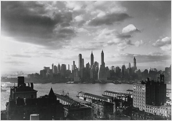 Financial District, From the Hotel Bossert, Samuel H. Gottscho (American, 1875–1971), Gelatin silver print 