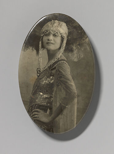 [Flapper in Beaded Headdress]