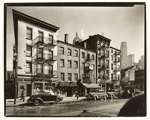 [126-130 West Street, Manhattan], Berenice Abbott (American, Springfield, Ohio 1898–1991 Monson, Maine), Gelatin silver print 
