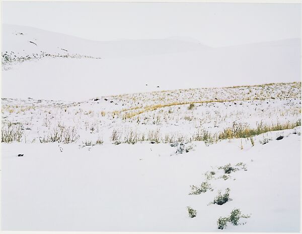 Snow on Sand Dunes, Colorado, Eliot Porter (American, 1901–1990), Dye transfer print 