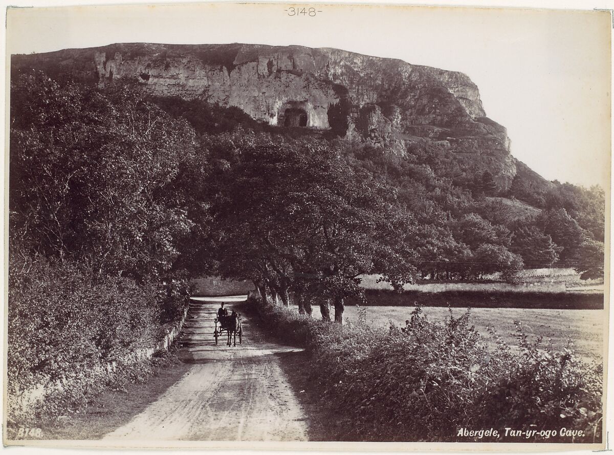 Abergele, Tan-yr-ogo Cave, Francis Bedford (British, London 1816–1894 London), Albumen silver print from glass negative 