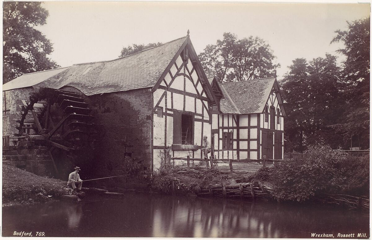 Wrexham, Rossett Mill, Francis Bedford (British, London 1816–1894 London), Albumen silver print from glass negative 