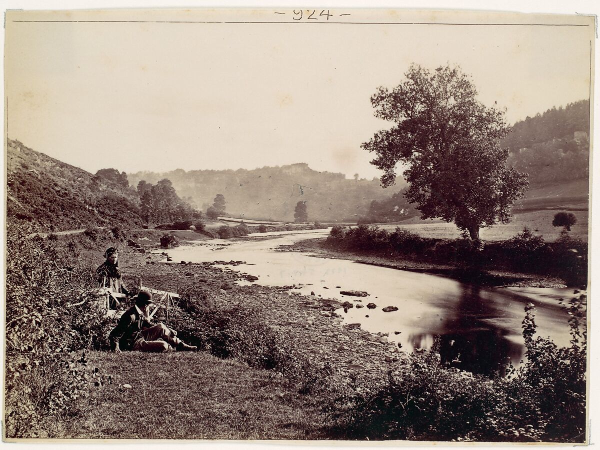 The Wye and Symond's Yat. From Rocklands, Francis Bedford (British, London 1816–1894 London), Albumen silver print from glass negative 