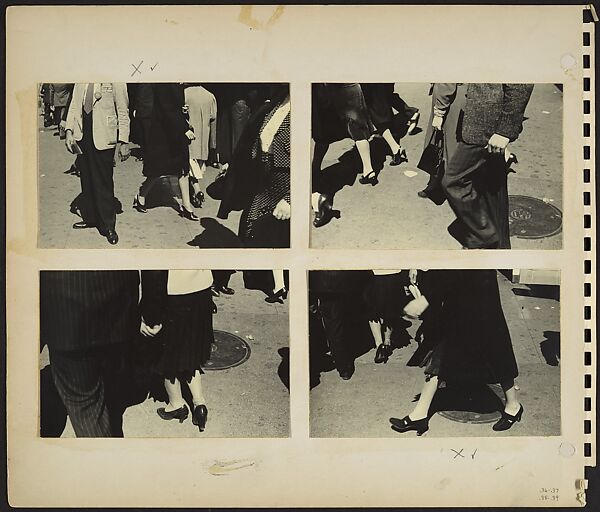 New York, N. Why?  Photographs by Rudolf Burckhardt. Poems by Edwin Denby, Rudy Burckhardt (American (born Switzerland), Basel 1914–1999 Searsmont, Maine), Gelatin silver prints