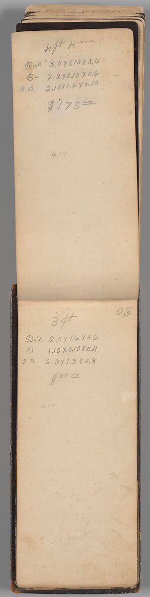 [Vermont Marble Tombstone Catalogue], Unknown (American), Albumen silver prints