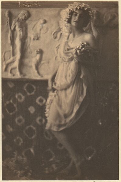 Fritzi von Derra - Greek Dancer, Frank Eugene (American, New York 1865–1936 Munich), Platinum print 