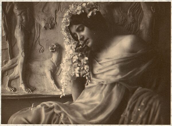 Fritzi von Derra - The Greek Dancer, Frank Eugene (American, New York 1865–1936 Munich), Platinum print 