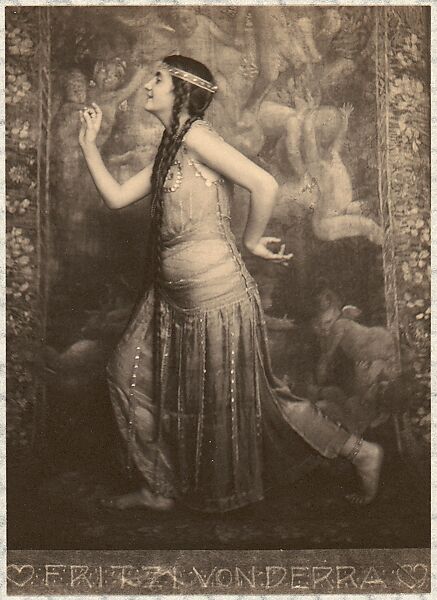 Fritzi von Derra - The Oriental Dancer, Frank Eugene (American, New York 1865–1936 Munich), Platinum print 