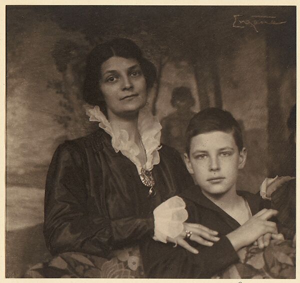 Frau Frieda and Franz S, Frank Eugene (American, New York 1865–1936 Munich), Platinum print 