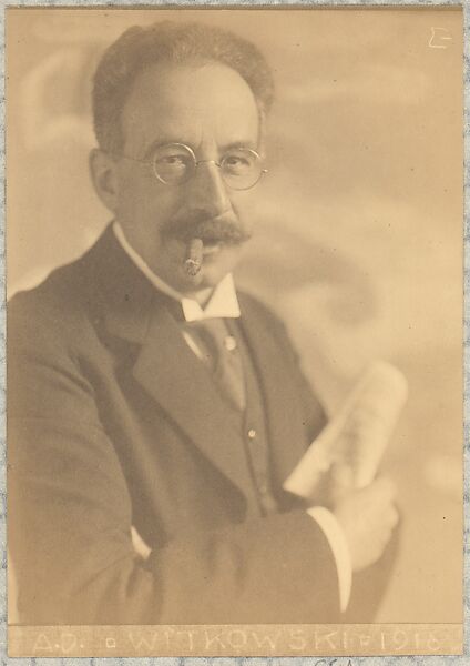 Professor Georg Witkowski, Frank Eugene (American, New York 1865–1936 Munich), Platinum print 