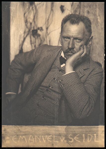 Emanuel von Seidl, Frank Eugene (American, New York 1865–1936 Munich), Platinum print 