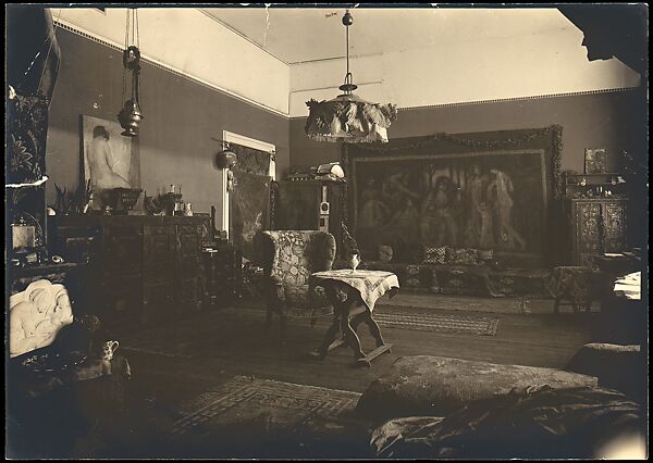 The Studio, Frank Eugene (American, New York 1865–1936 Munich), Platinum print 