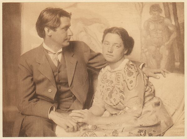 Anne Königer and Frederick L. Smith, Frank Eugene (American, New York 1865–1936 Munich), Platinum print 