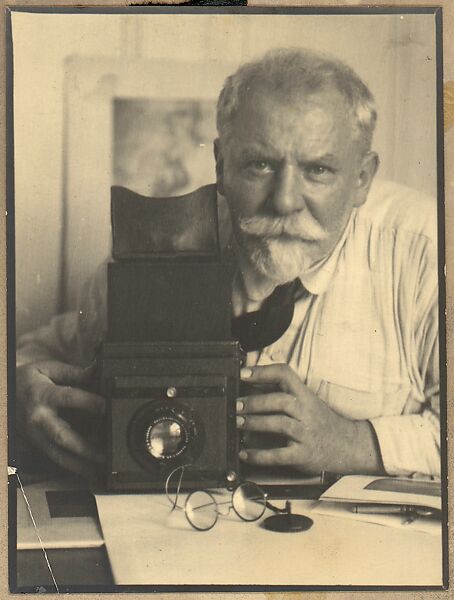 Self-Portrait, Frank Eugene (American, New York 1865–1936 Munich), Platinum print 