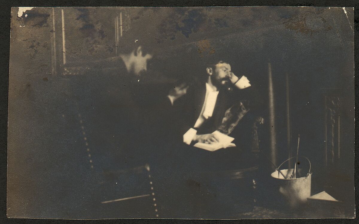 Frank Eugene and His Brother Frederick L. Smith, Unknown, Platinum print 