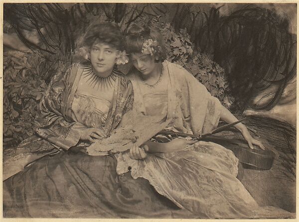 The Misses Ide in Samoa, Frank Eugene (American, New York 1865–1936 Munich), Platinum print 