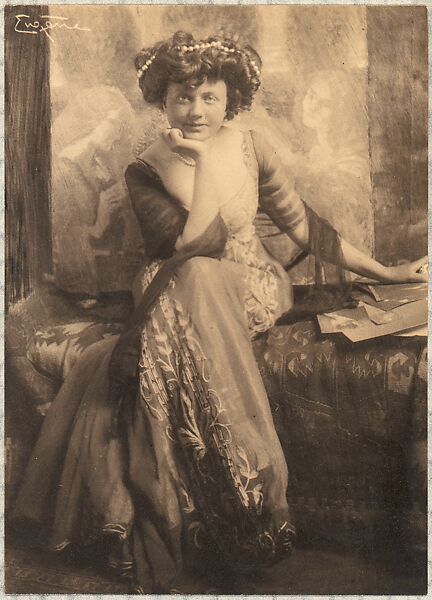 Baroness von W. of Vienna, Frank Eugene (American, New York 1865–1936 Munich), Platinum print 
