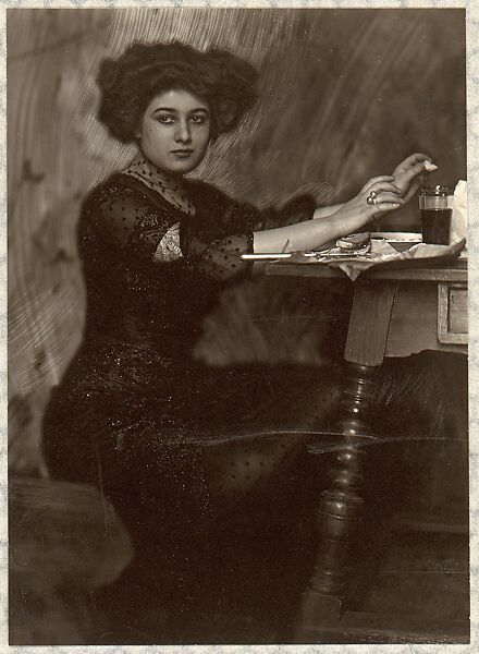 The Diva at Home, Frank Eugene (American, New York 1865–1936 Munich), Platinum print 