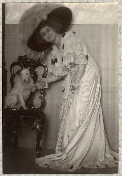 The Diva and Her Most Trusty Friend and Companion, Frank Eugene (American, New York 1865–1936 Munich), Platinum print 