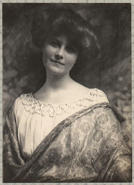 Miss L.L.L., Frank Eugene (American, New York 1865–1936 Munich), Platinum print 