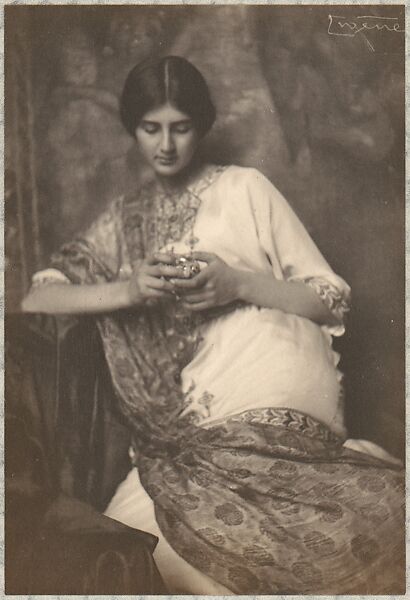 Baroness Haltvayne, Frank Eugene (American, New York 1865–1936 Munich), Platinum print 
