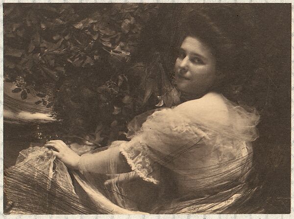 Marie Struthers, Frank Eugene (American, New York 1865–1936 Munich), Platinum print 