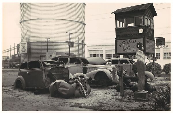 Auto Graveyard, Florida, Walker Evans (American, St. Louis, Missouri 1903–1975 New Haven, Connecticut), Gelatin silver print 