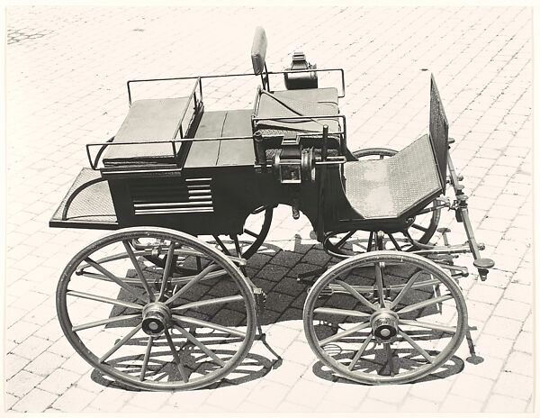 [Four Seat Carriage in Collection of Oliver Jennings], Walker Evans (American, St. Louis, Missouri 1903–1975 New Haven, Connecticut), Gelatin silver print 