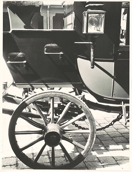 [Detail of Carriage in the Collection of Oliver Jennings], Walker Evans (American, St. Louis, Missouri 1903–1975 New Haven, Connecticut), Gelatin silver print 
