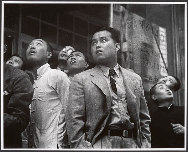 Air Raid, Hankow, Robert Capa (American (born Hungary), Budapest 1913–1954 Thai Binh), Gelatin silver print 