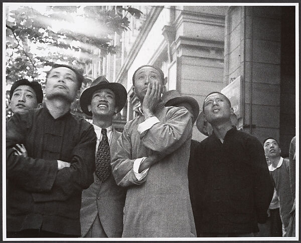 Air Raid, Hankow, Robert Capa  American, born Hungary, Gelatin silver print