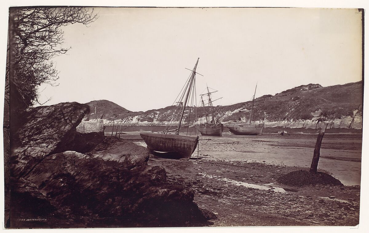 Watermouth, Francis Frith (British, Chesterfield, Derbyshire 1822–1898 Cannes, France), Albumen silver print from glass negative 